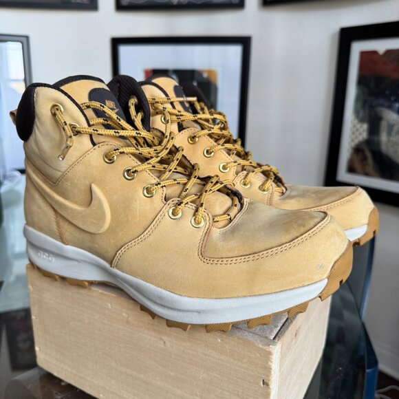 Nike ACG Manoa Wheat Leather Boot, Men’s 10.5, Used (Good Condition) - Picture 6 of 7